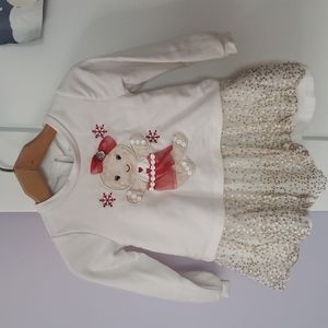 Toddler girl Gingerbread dress